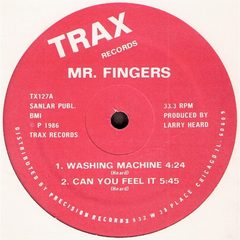 Macaron du disque Washing Machine / Can You Feel It